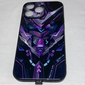Purple Graphic Phone Case